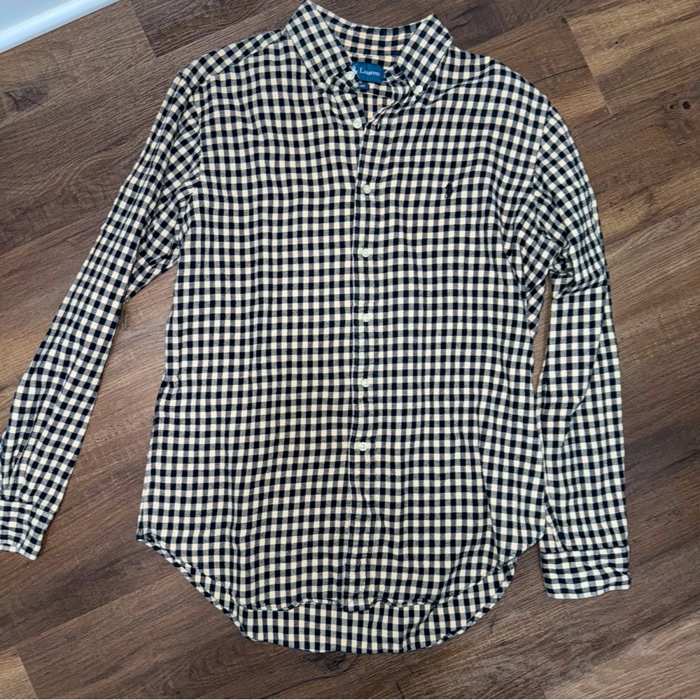 Ralph Lauren Classic Fit Button Down Flannel Shirt